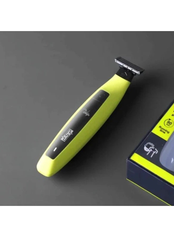 دي اس بي ماكينة تشذيب وحلاقة كهربائية One Blade للرجال والوجه والجسم - Image 4